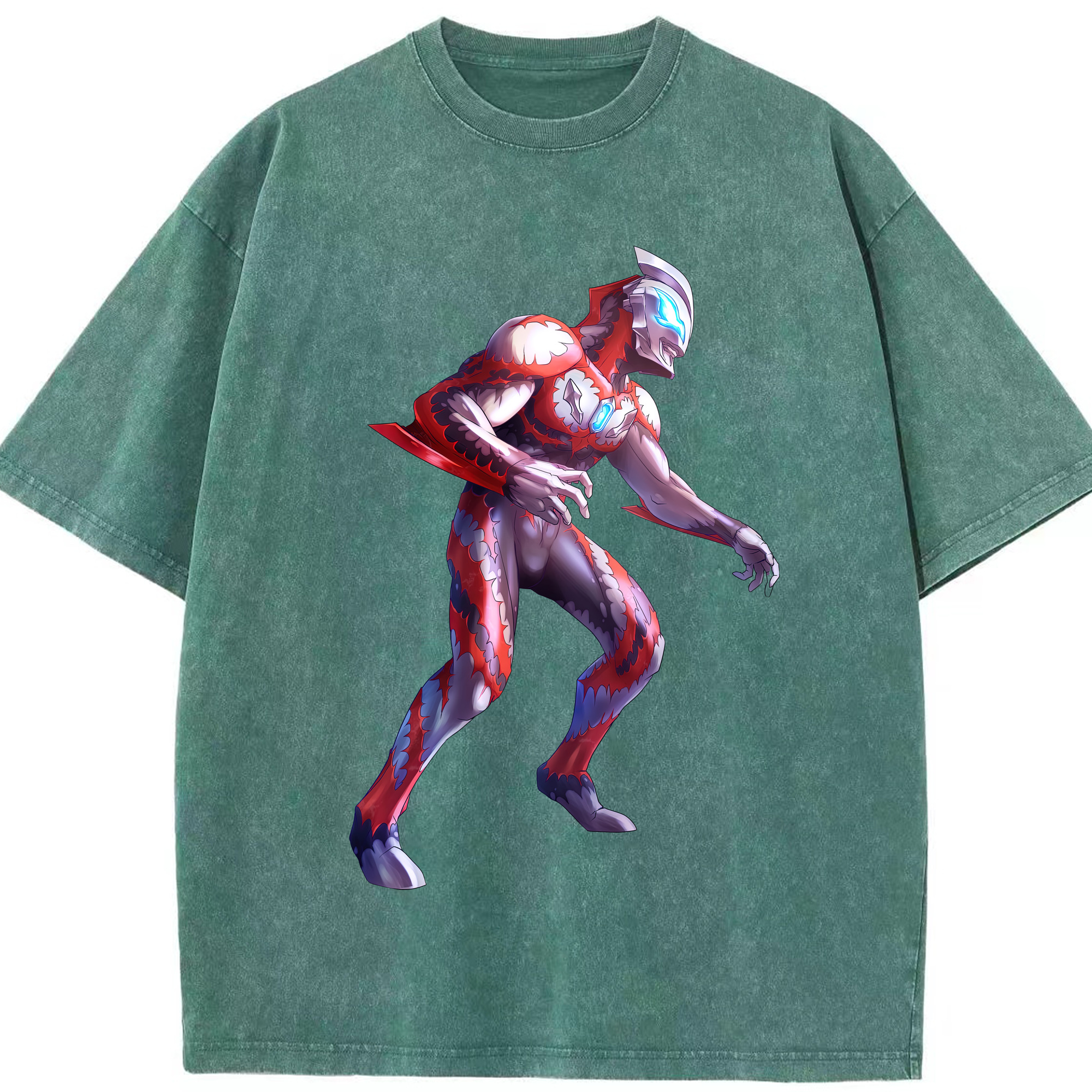 （画像用） ウルトラマン Ultraman 綿100% ヴィンテージ風 半袖Tシャツ（フロントプリント）